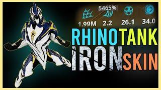 [U29.6.4] WARFRAME RHINO IRON SKIN BUILD 2021 [7 FORMA] I Steel path I By -Perfect_Ultra_Instinct-