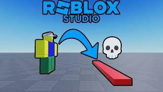 How to make a kill block in Roblox Studio