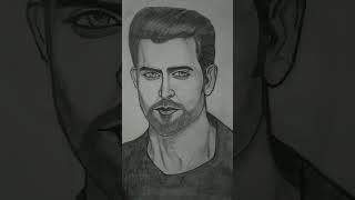 Hritik Roshan pencil sketch #sketch