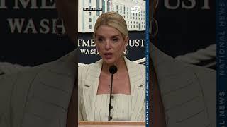 AG Pam Bondi on Maryland father wrongfully deported to El Salvador: 'He is not coming back'