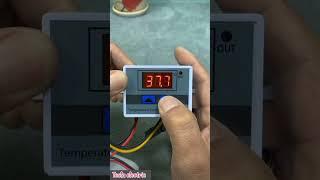 XH-W3001 || Turn on off light with W3001 || XH-W3001 220V AC 1500W Digital Thermostat Switch Module