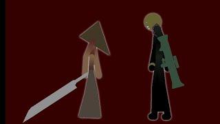 Pyramid Head (Silent Hill) vs Nemesis (Resident Evil)