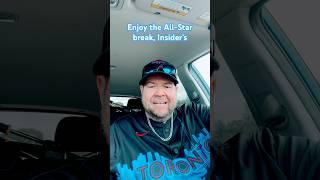 Enjoy the All-Star break, Insider’s!! See you in the chat! #toronto #torontobluejays #mlb #shorts
