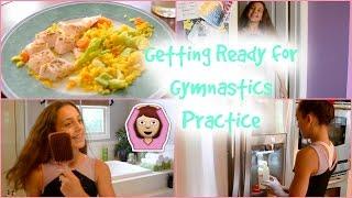 How I Get Ready for Gymnastics Practice