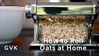 How to Roll Oats at Home