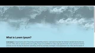 Clouds CSS Animation || Cloud Background Moving CSS animation