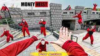 PARKOUR VS MONEY HEIST! 2 | BAD GUYS: No SURVIVE, POLICE chase ends here (BELLA CIAO REMIX) Epic POV