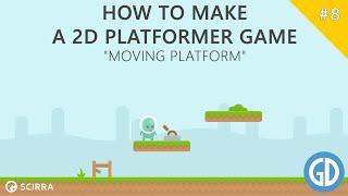 8. How To Make A 2D Platformer Game (Moving Platform) Construct 2 Tutorial