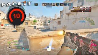 CS2 - Faceit 3500+ ELO, Faceit PUG - De_Dust 2 - FACEİT GAMEPLAY!