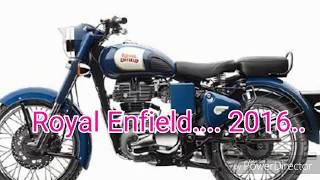 Royal Enfield... 2016...travel tech globe