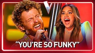 Phenomenal FUNKY talent turns his Blind Audition into a CONCERT on The Voice | Journey #371