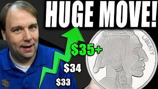 Silver BLOWS Past $35... Here's What I'm Doing NOW!