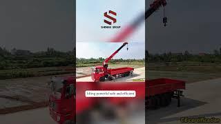 4X2 SHACMAN  8T Palfinger telescipc boom- Made From SHENBAI