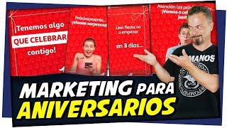  ¿Cómo CELEBRAR ANIVERSARIO con una CAMPAÑA DE MARKETING? | CASO DE ÉXITO