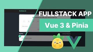  Vue 3 and Pinia Crash Course in 2023 | Learn Vuejs by building the fullstack app #vuejs #vue #vue3