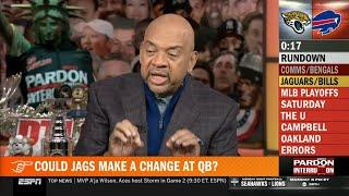 Pardon The Interruption | Michael Wilbon: Jags should bench Trevor Lawrence to start new QB?