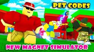 Симулятор магнитной батарейки Роблокс + ЧИТЕРСКИЕ КОДЫ Magnet Battery Simulator Roblox + CODES