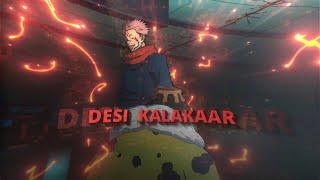 DESI KALAKAAR - SUKUNA RETURN'S - HINDI AMV EDIT  - ALIGHTMOTION