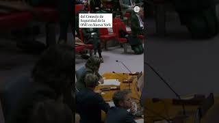 Un terremoto interrumpe el Consejo de Seguridad de la ONU: "Estás haciendo que la tierra tiemble"