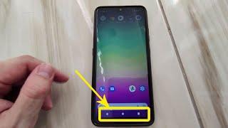 How to display the 3 bottom buttons on a Nokia Android phone