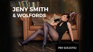 Jeny Smith posing in neon black pantyhose 2019-08(1)