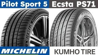 Michelin Pilot Sport 5 vs Kumho Ecsta PS71