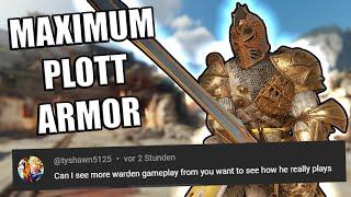 Warden Request Done! -  That's how Maximum Plot Amor looks like | ForHonor