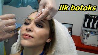 İLK DEFA BOTOKS YAPTIRDIM! İLK BOTOKS'UM | Rukiye Çetinkaya