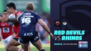 Highlights | Salford Red Devils v Leeds Rhinos | 2024 Betfred Super League, Round 20