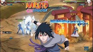 Naruto Online - Sasuke [Rinnegan] BEST SUPPORT for Hashirama Final Battle [Breakthrough]