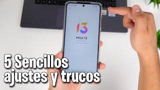 5 TRUCOS y Funciones de MIUI 13 que tienes que conocer y activar