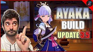 LA MIGLIORE BUILD per AYAKA (update 3.5) Guida [Genshin Impact Ita]