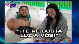 Santiago se abre con Chiara sobre lo que siente por Luz - Gran Hermano