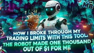 Binary Options Trading Strategy Ӏ The Robot Made $1.000 Out Of $1 For Me! Pocket Option Trading Bot