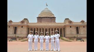 President Kovind meets all-woman crew of INSV Tarini