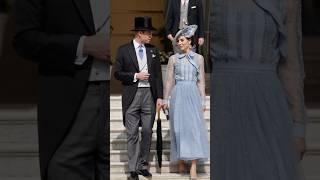Wow, Check out prince and princess of Wales, looks fabulous on their way to palace Garden party