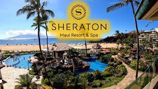 SHERATON MAUI RESORT & SPA | QUICK WALKING TOUR OF RESORT | Best Hotel in Hawaii? | Kaanapali Beach