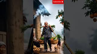 The Joy of Simple Living | Village Life in Every Smile  #shorts#yt #rular #natural