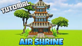 How To Build An Air Shrine | Minecraft Tutorial