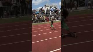 Alaya Ambi - 100m  #trackandfield #track #sprinter #running #shorts #fyp #espn #highlights