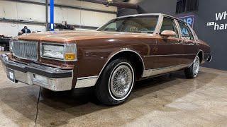 For Sale 1989 Chevy Caprice Classic 63K Miles $16,995 Nationwide Shipping & Financing Available ￼