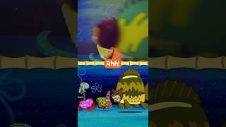 Squidward vs. a Sea Bear with Puppets! #shorts