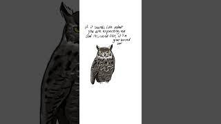 If it sounds like…owls