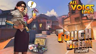 TF2: The Tough Break Update [All Voice Lines/Miss Pauling]