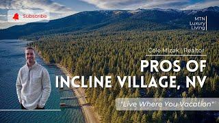 Pros of Living in Incline Village, NV | Lake Tahoe