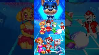 Scary 3D Teacher vs Paw Patrol Exe vs Rubel vs Baby Boss Coffin Dance Tiles Hop #pawpatrol