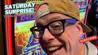 The Greatest Run I've Ever Seen On A Slot Machine! LIVE!