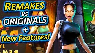 Tomb Raider IV VI Remastered VS Original Games