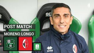 Sassuolo-Bari | Serie BKT 2024/25 | Intervista post match di Moreno Longo