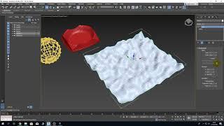 3ds Max 2018 - Ders 28 Modifiers - FFD Wave Noise Kullanımı